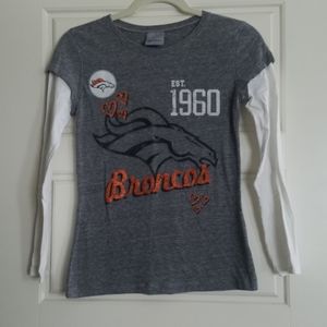 Denver Broncos long sleeve shirt.